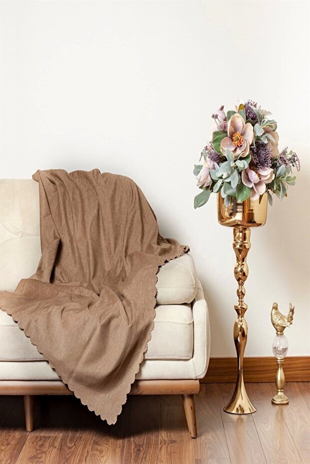 Brown Multi-Purpose Sofa Bed and Sofa Cover - 1
