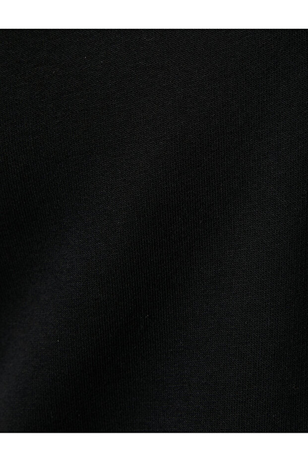 Half Zipper Sweatshirt Basic Stand Collar Ribbed Long Sleeve - 6