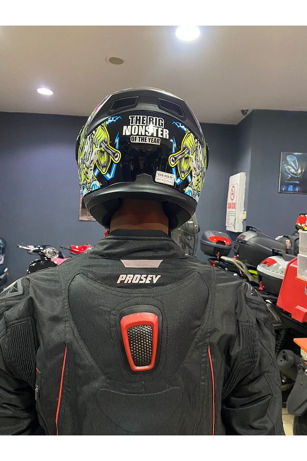 Rhkc Vizörlü Çene Açılır Kask - 3