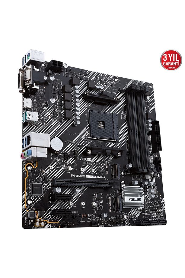 Prime B550m-k Ddr4 4600mhz (OC) M.2 Am4 Matx Anakart - 5