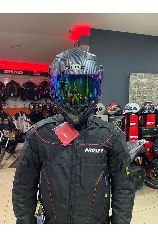 Rhkc Vizörlü Çene Açılır Kask - 1