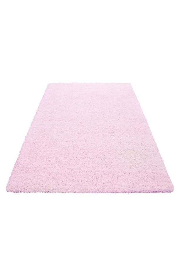Soft Shaggy Halı yüksek tüylü düz Pembe Renkli Çocuk Odası Oturma Odası Salon Mutfak Halısı - 2