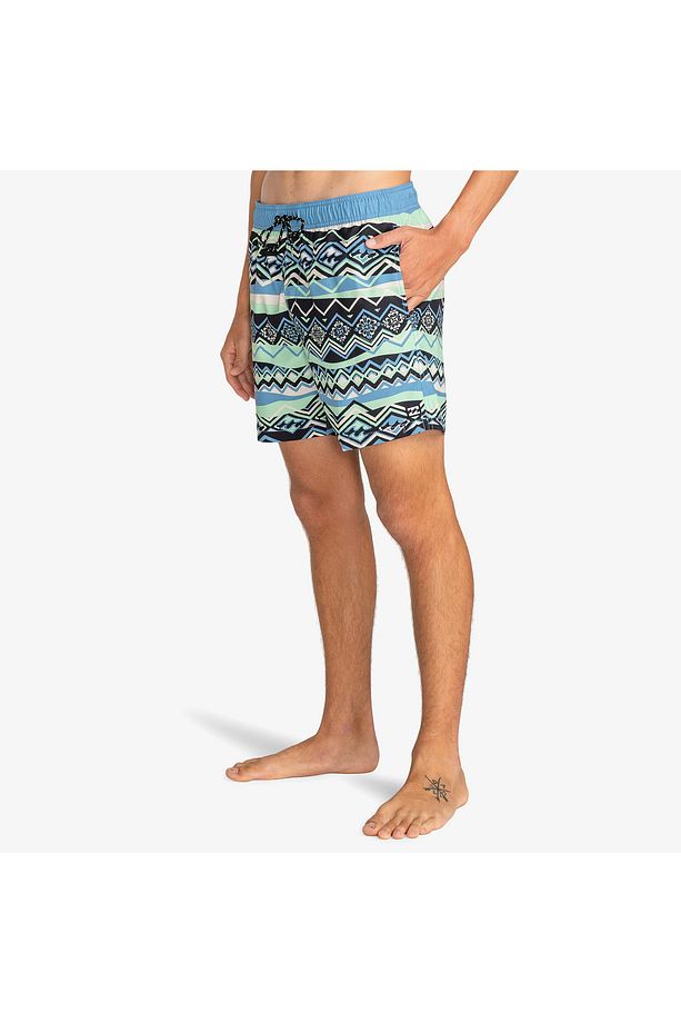 Billabong Vacay Layback Erkek Mavi Mayo Şort - 5