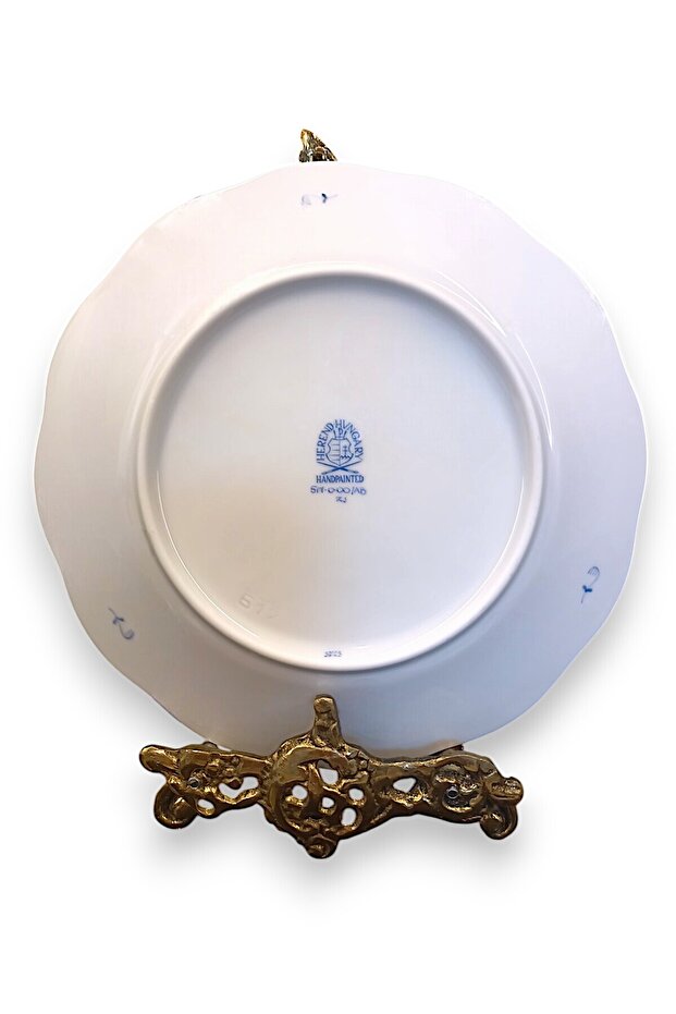 MACARİSTAN HEREND DAMGA PASTA TABAĞI - 4