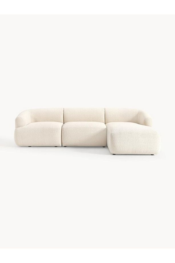 Wolke Modüler Köşe, Özel Bukle Kumaş Yumuşak Soft Oturum - Home - 3