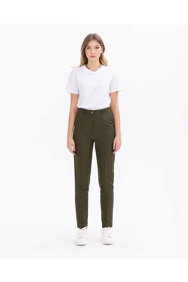 Seçil Basic Cigarette Pant - 1