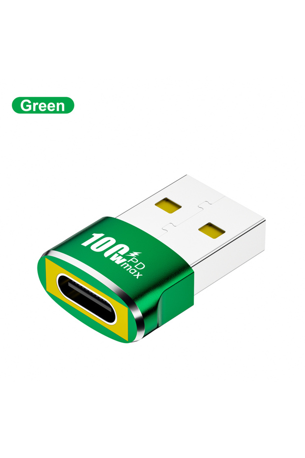 محول USB C OTG من Elough، USB A إلى USB C وكمبيوتر شخصي، لسامسونج وشاومي، 100 واط