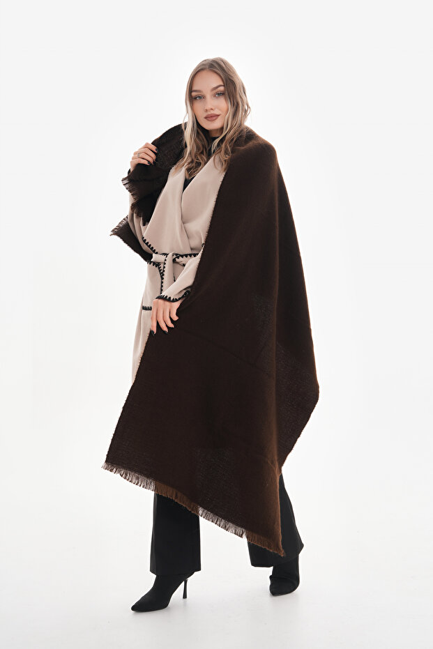 Women's Soft Textured Plain Scarf