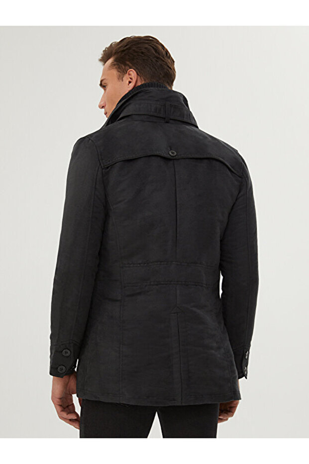 Slim Fit Erkek Kaban - 3