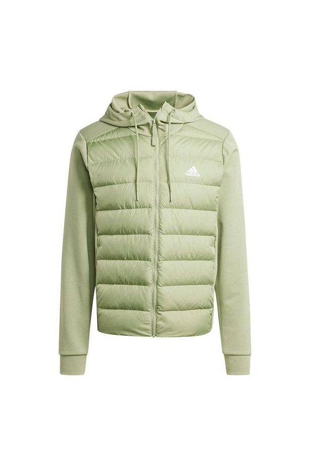 Essentials Hybrid Down Erkek Yeşil Mont (IX8915) - 8