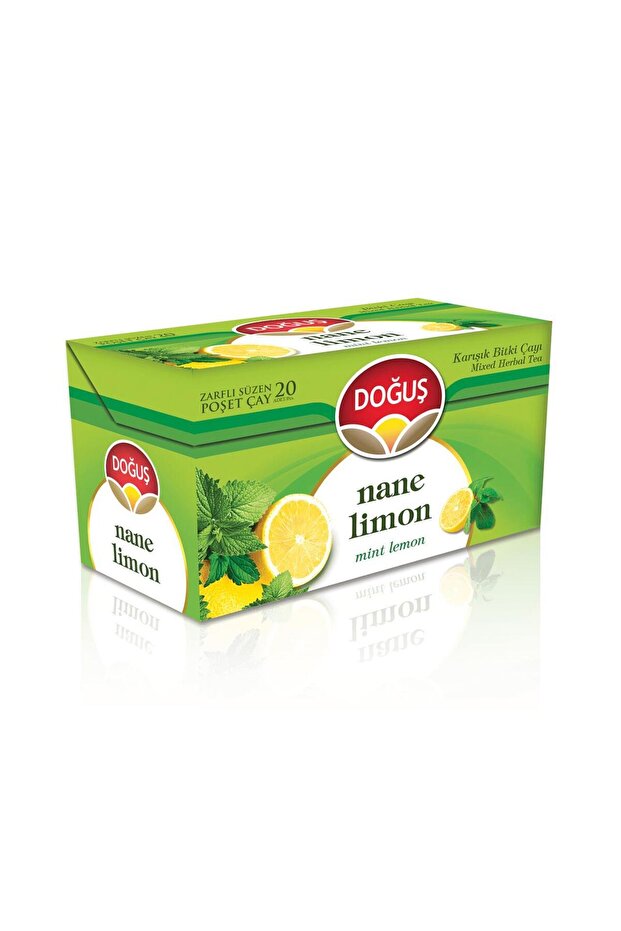 Mint Lemon Herbal Tea Filtered Bag 20x2gr