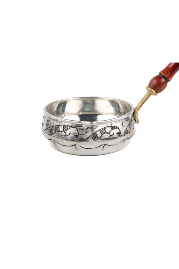 Copper Carved Sauce Holder