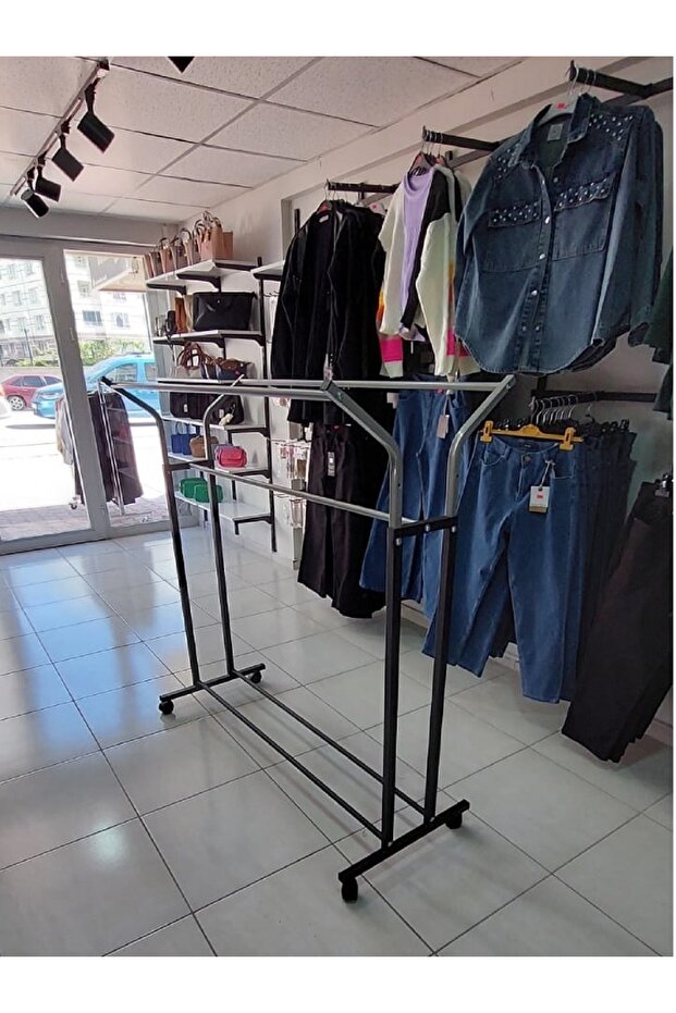 V Ayarlı Tekstil Stant, Askılık - 5