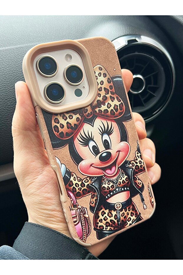 حافظة ناعمة مقاومة للصدمات بنمط مخملي بني متوافقة مع هاتف iPhone 16 Pro - 1