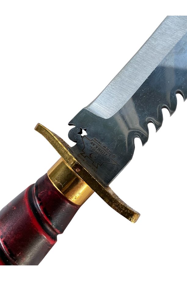 Özel Birlik Set(57 Numara Peçli Şapka-28 cm Komando Bıçak-Yarım Eldiven ) - 8