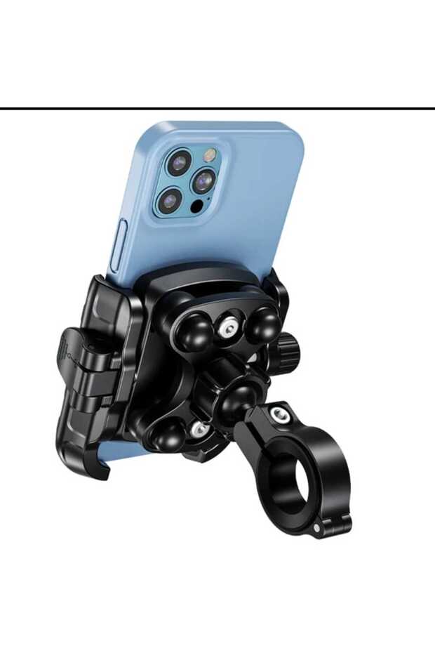 7.2' Compatible - Powerful Anti-Shock 360 ° Rotating Bike Scooter and Motorcycle Phone Holder