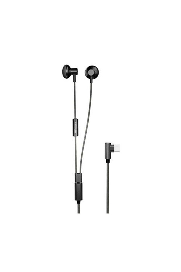 MI5 Semi-In-ear Hi-Res Audio Wired Headphone with Type-C Jack, Soft Anti Winding Cable Headphone