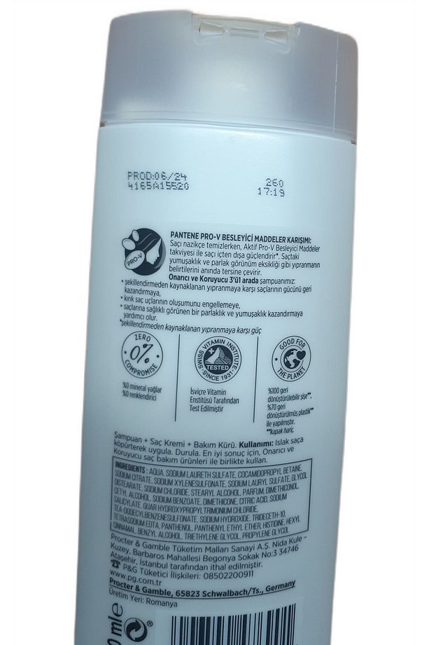 ONARICI VE KORUYUCU ŞAMPUAN 3 'Ü 1 ARADA 350 ML X 6 ADET - 2