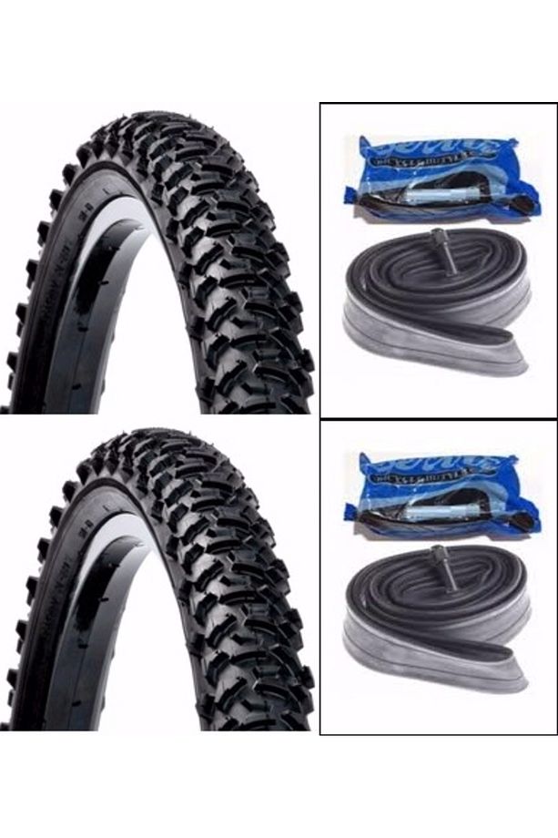 Bisiklet Lastik Seti 26 x 1.95  XP NITRO - Dış ve İç Lastik 2'li - Çift Set - 1