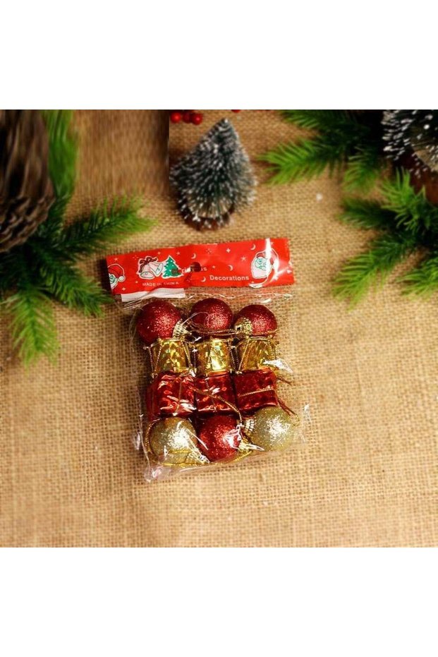 Orc-yil-240382 karma decoration set, 12 pieces, for new year