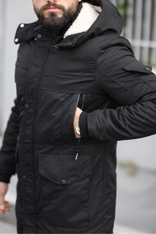 ERKEK KIŞLIK KABAN MONT - 5