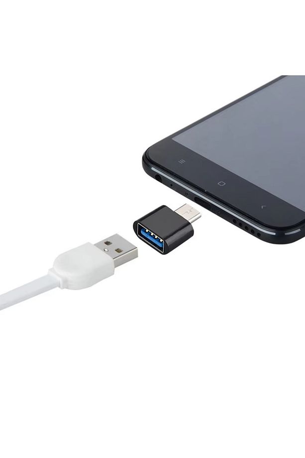 Type C to Usb 3.0 Otg Telefonlara Flash Bellek, Klavye, Yazıcı, Gamepad, Mouse Takma Aparatı - 5