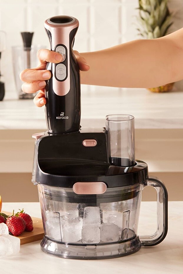 Pro-multimax Mutfak Robotu/Blender Seti Rosegold 2000 W - 3