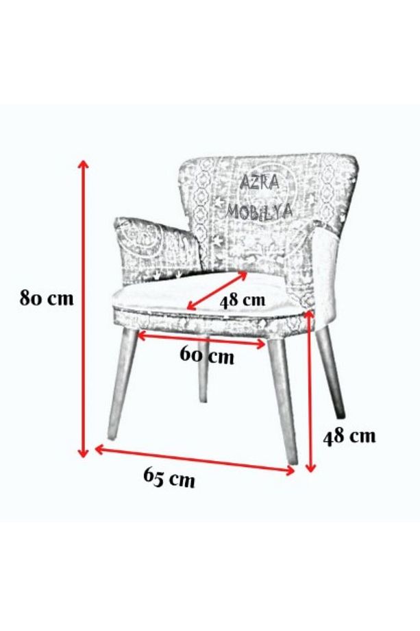 2 Adet Koltuk Seti Berjer - Tekli Koltuk - Puf Seti - Cafe - Balkon - Ofis Mobilyası - 2