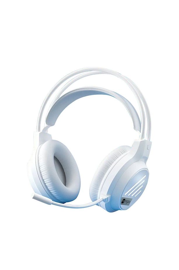 YR-100 RGB Aydınlatmalı Mikrofonlu Gaming Oyuncu Kulaklığı - 3.5mm Jack + USB - Beyaz - 6