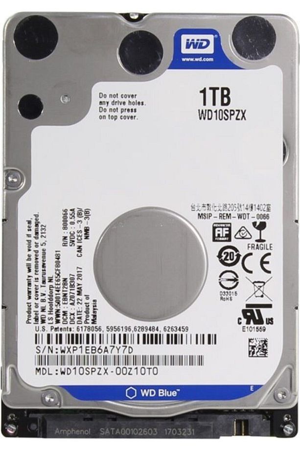 Blue 10spzx-08, 2.5'', 1tb Sata Notebook Hard Disk - 3