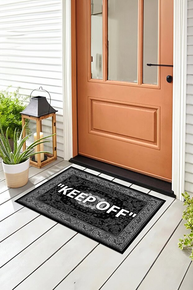 Digital Printed Non-Slip Base Washable Colorful Door Mat (40X60Cm)