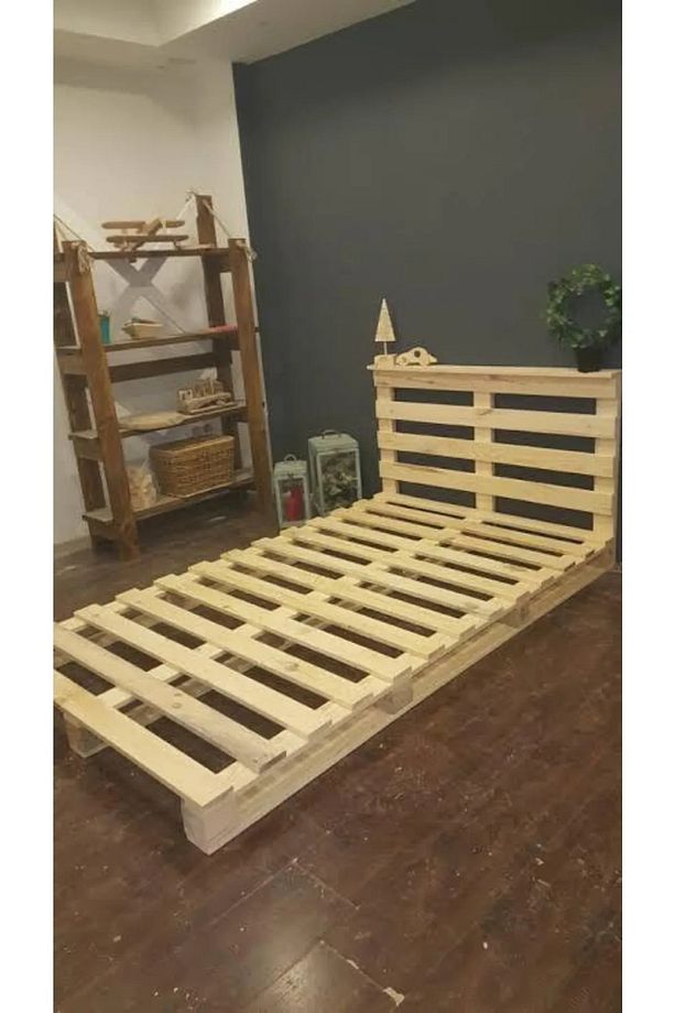 Dekoratif Ahşap Palet 80 120cm 1 Adet - 2