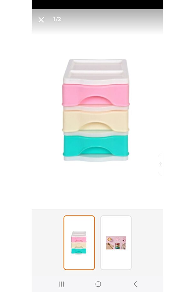 Organizer Çekmeceli 3 Lü - 6