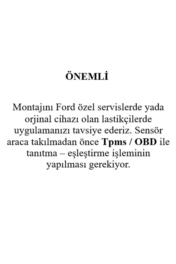 Focus Uyumlu Lastik Basınç Sensörü [433mhz] 2011-2018 [1 Adet] - 6