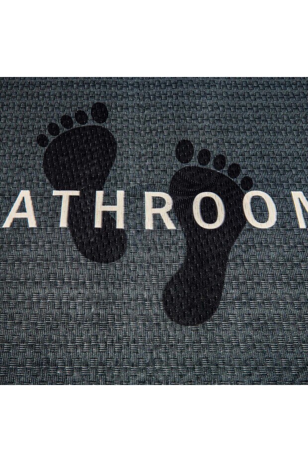 Anthracite Magic Rectangular Bath Mat - 50x70 cm - 4