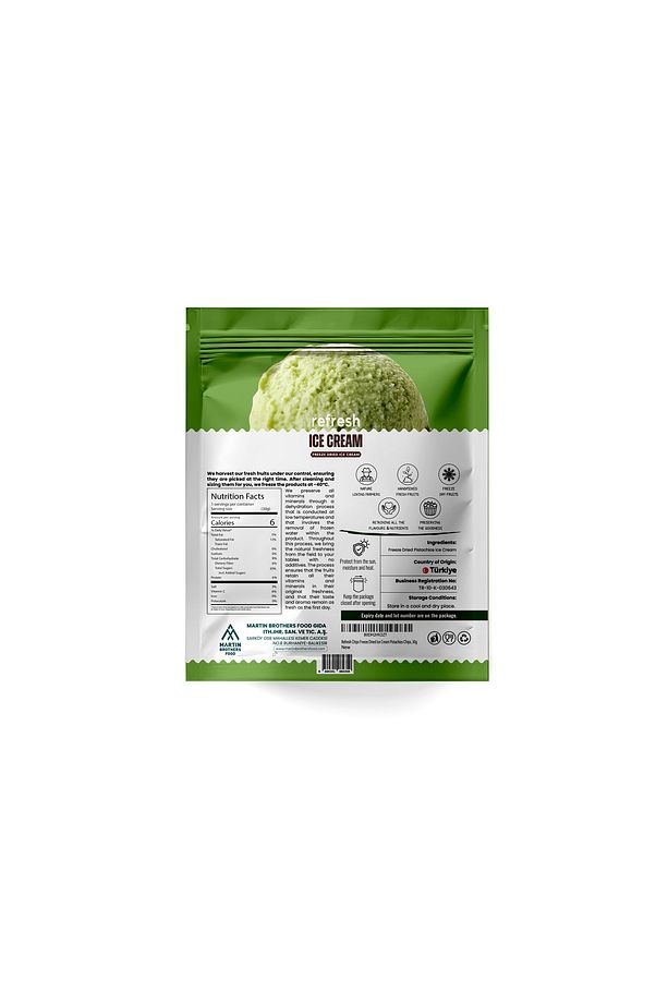 Freeze Dry Antep Fıstıklı Dondurma - Dondurularak Kurutulmuş Dondurma - 30gr - 3