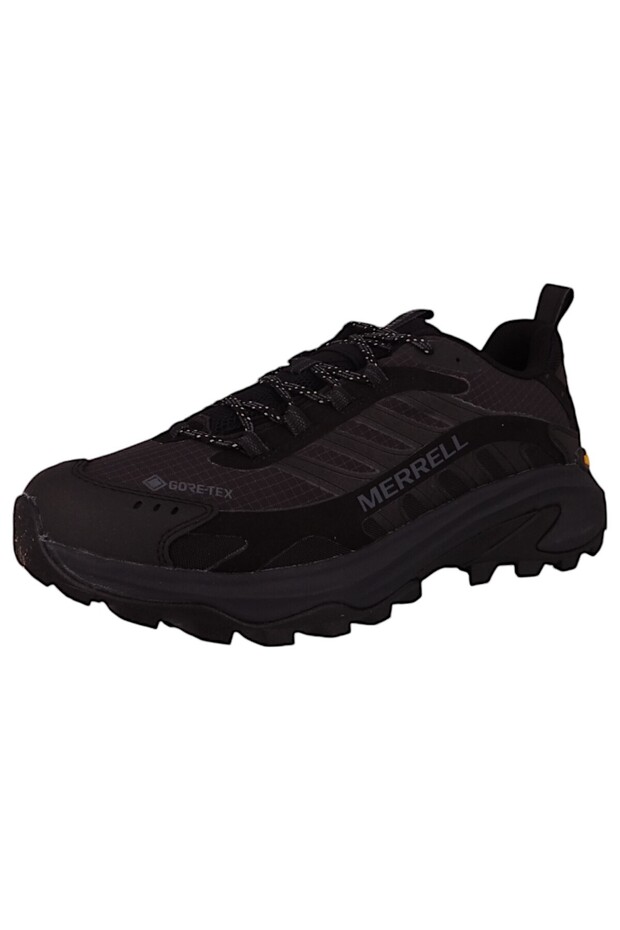 Herren Halbschuhe Halbschuhe Wanderschuhe Moab Speed 2 Gtx J037513 Schwarz Black Leder/synthetik Mi - 2
