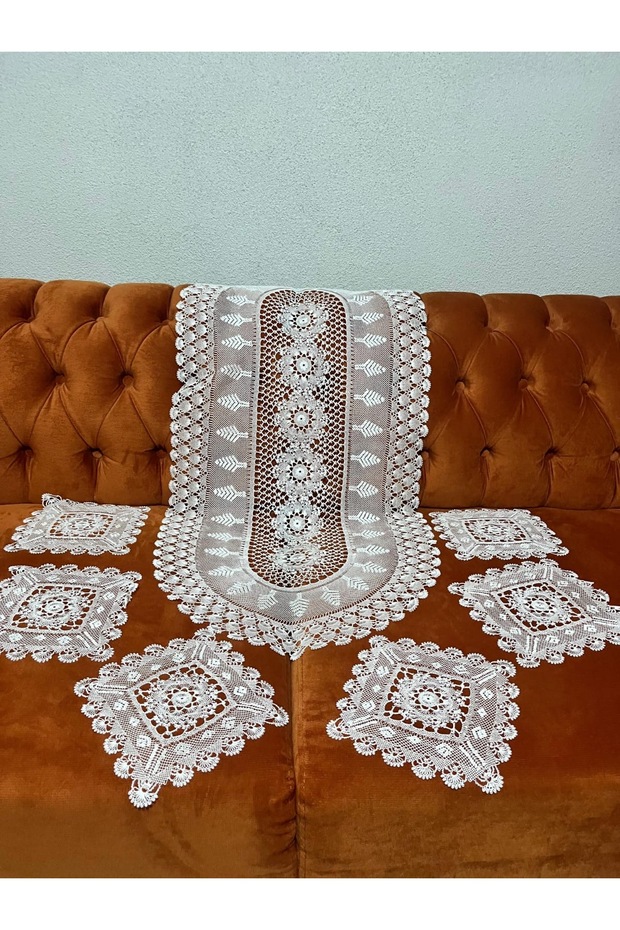 İĞNE OYASI DANTEL TAKIM 7 PARÇA - 2
