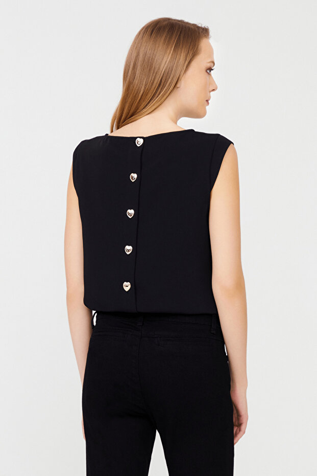 İspanyol Paça Denim Pantolon - 4