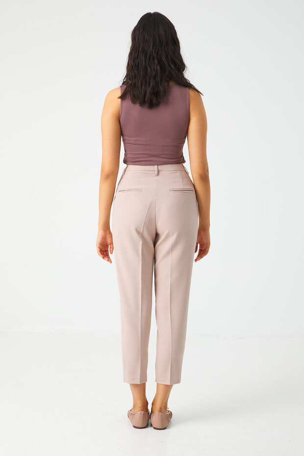 Yanı Cepli Basıc Pantolon - 6