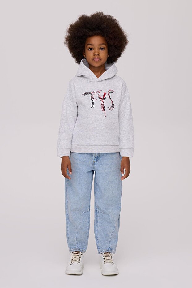 BG Store Дівчача сіра кофта - 1