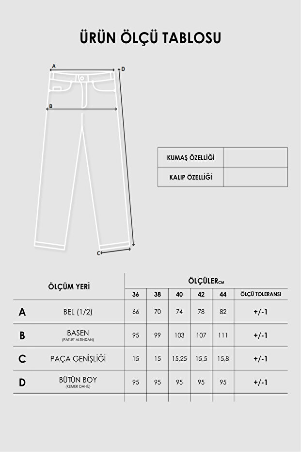 Yanı Cepli Basıc Pantolon - 7