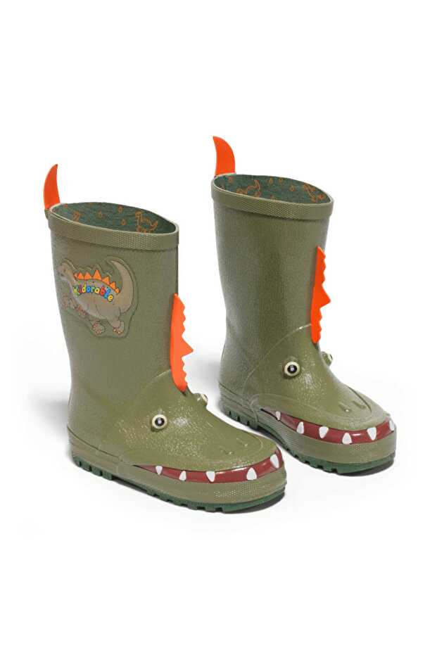 Children's Rain Boots with Dinosaur Characters