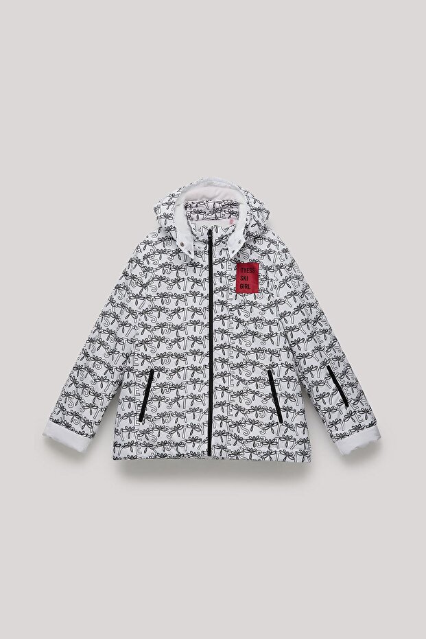 BG Store بدلة بناتي منقوشة
