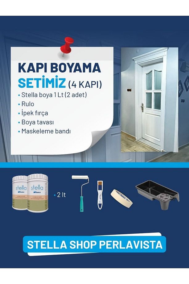 Stella Kapı Boyama Seti (4 Kapı) - 2