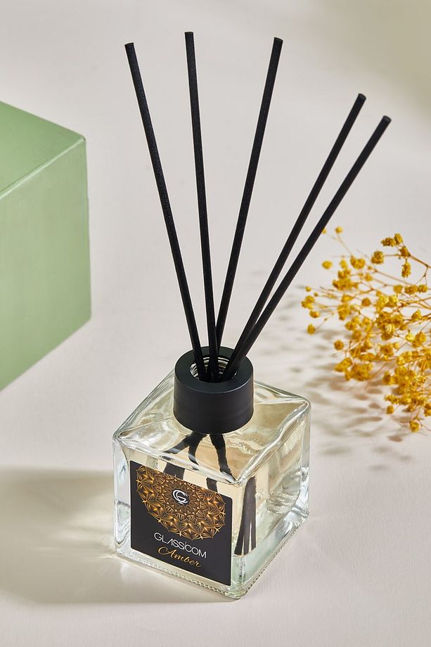 Reed Diffuser Amber Bambu Çubuklu Oda Kokusu - 3