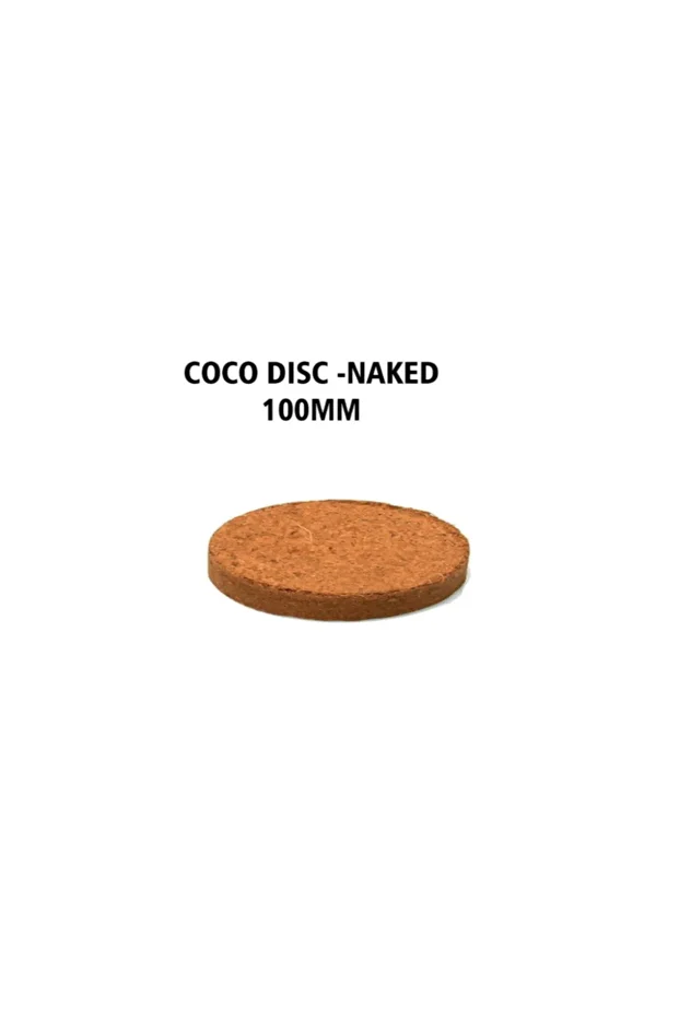 Sıkıştırılmış Cocopeat Mini Örtüsüz 100 Mm Coco Disk - 1