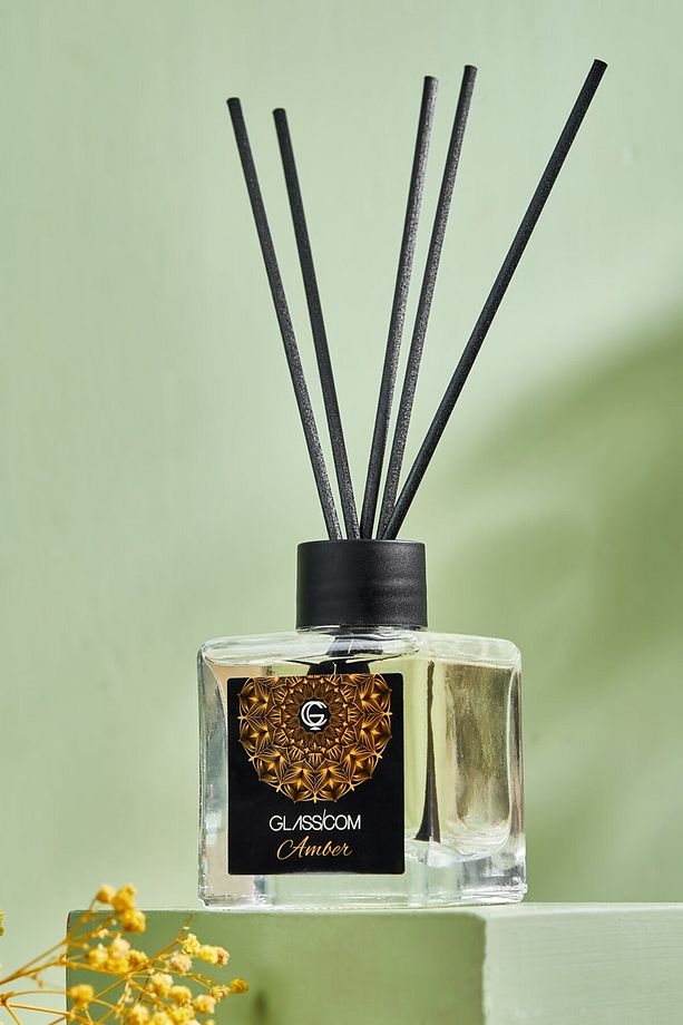 Reed Diffuser Amber Bambu Çubuklu Oda Kokusu - 2