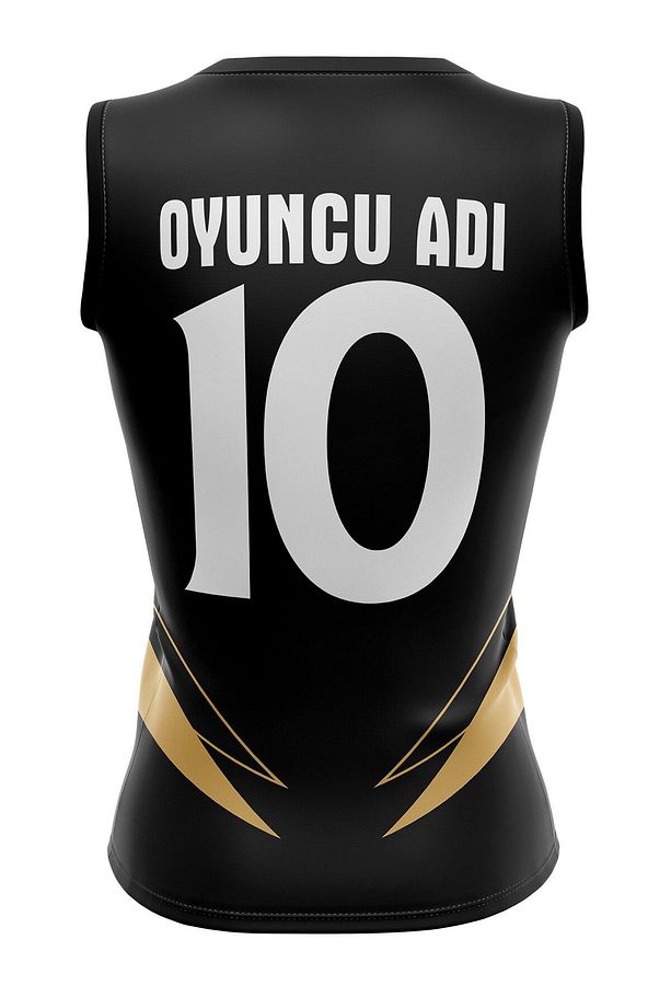 Voleybol Forması Model 721 - Kişiye Özel Isim Ve Numara Yazılabilir, Dijital Baskı Tasarım Tek Üst - 2