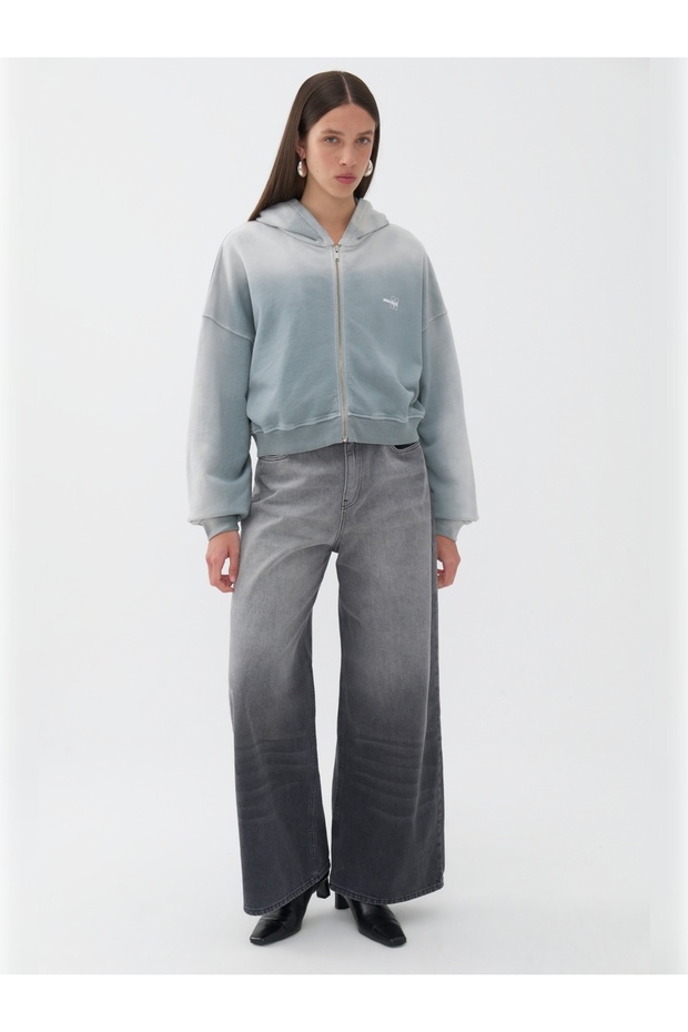 Degrade Geçişli Sweatshirt - 1